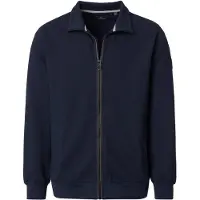 Casa Moda vest donkerblauw gebreid