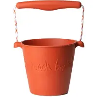 Scrunch Speelgoedemmer - Oranje - Opvouwbaar - Recycleerbaar