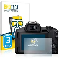 BROTECT Screenprotector 3 Stuks voor Canon EOS R50 Beschermglas transparant
