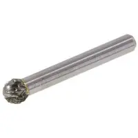 Tameson 8mm Hardmetalen Freesstift (Kud Vorm D Kogel)