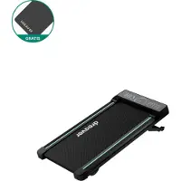 Dreaver Climb - 2 in 1 Loopband Inklapbaar 6KM/U - Inclusief App & Accessoires - Hardloopband - Treadmill - Wandelband - Walking pad - Voor Thuis