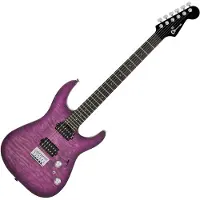 Charvel DK24 HH HT EB QM Pro-Mod Plus EBO Violet Radiance