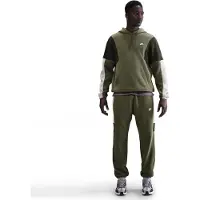 Nike Joggingpak 'CLUB FLEECE' lichtbeige / olijfgroen / donkergroen