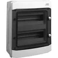Noark Installation housing, plastic, surface-mounted, IP65, 2 rows, 12 modules, 1000V DC