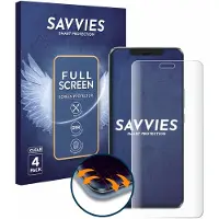 Savvies - Screenprotector voor Honor Magic 6 Pro - Folie Beschermfolie transparant volledig dekking 4 Stuks