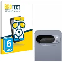 BROTECT Screenprotector 6 Stuks voor Google Pixel 10 Pro XL (ALLEEN Camera Lens) Beschermglas transparant
