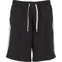 Urban Classics Zwemshorts zwart / wit