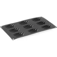 Hendi Siliconen madeleinevorm – anti-aanbak – vaatwasser- en ovenbestendig – 70x47x17 mm