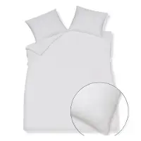 Vandyck Dekbedovertrek Satin Luxe white 140x200/220