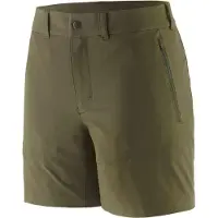 Patagonia - Women's Terravia Trail Shorts 6'' - Short 34, olijfgroen