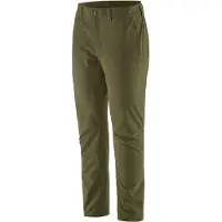 Patagonia - Dames wandel- en bergkleding - W's Terravia Trail Pants - Reg Basin Green voor Dames van Gerecycled Polyester - Maat 2 US - Groen