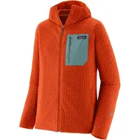 Patagonia - R1 Air Full-Zip Hoody - Fleecevest M, rood