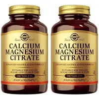 Solgar Calcium Magnesium Citraat 2x100 St Tabletten