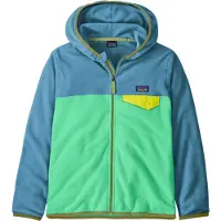 Patagonia - Kid's Micro D Snap-T Jacket - Fleecevest L, groen/blauw
