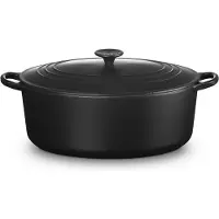 Le Creuset Tradition Stoof-/Braadpan Ovaal 29cm Lichtgrijs