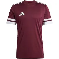 Adidas Tricot 'Squadra 25' wijnrood / wit