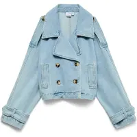 Vero Moda Tussenmantel 'VMLelou' blauw denim