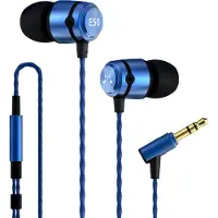 SoundMagic E50 Écouteurs à isolation intra-auriculaire - Bleu