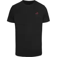 Mister tee Shirt 'Life's Sweet Cherries' pastelrood / zwart