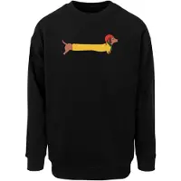Merchcode Sweatshirt 'Christmas Dog' gemengde kleuren / zwart