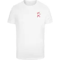 Mister tee Shirt 'Ayran The Streets' rood / wit
