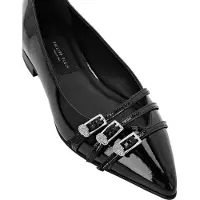 Philipp Plein Multi-Strap Ballerina Flats Skull