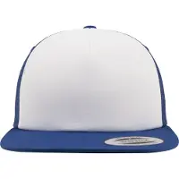 Flexfit Pet 'Foam' royal blue/koningsblauw / wit