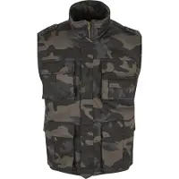 Brandit Bodywarmer 'Ranger' lichtbruin / grijs / spar