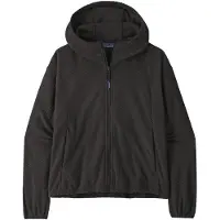 Patagonia - Women's Textured Fleece Hoody - Fleecevest M, zwart