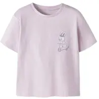Name it MINI T-shirt met backprint lichtroze Meisjes Katoen Ronde hals - maat 92