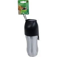 Boon Draagbare Drinkfles Zilver 600 Ml