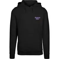 Mister tee Sweatshirt 'Memento Mori' lavendel / zwart / wit
