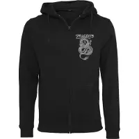 Mister tee Sweatvest 'Never Die' grijs / zwart / wit