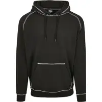 Urban Classics Sweatshirt zwart / wit