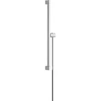 Hansgrohe unica glijstang e puro 65 cm met easy slide schuifstuk en isiflex doucheslang 160 cm, chroom