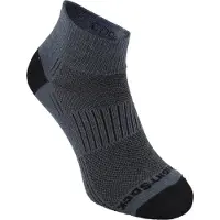 Wrightsock Coolmesh II Quarter Grijs Lightweight