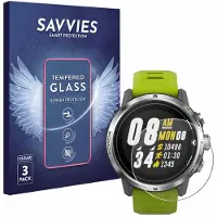 Savvies - Glas Screenprotector voor Coros Apex Pro - Gehard Beschermglas 9H 3 Stuks