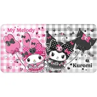 Sakami Merchandise Sanrio Pink Black Party Series XXL Mousepad My Melody & Kuromi Mouse pads