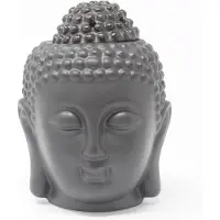 Ancient Wisdom Boeddha Hoofd Oliebrander - Zwart