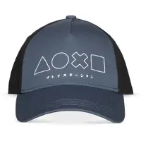Difuzed PlayStation - Logo Snapback Pet - Blauw