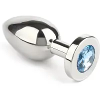 Mr.Steel Jewled Butt Plug Medium