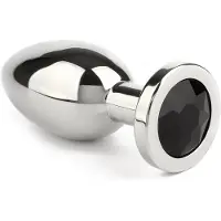 Mr.Steel Jewled Butt Plug Large