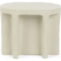 Bold Monkey Born To Be Alive Bijzettafel Ovaal 60x45 cm Beige