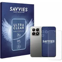 Savvies - Screenprotector voor Xiaomi 15T (Voor+Camera) - Folie Beschermfolie transparant 18 Stuks