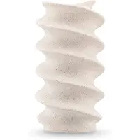 Easyplants | Vaas Tiny Forst 21 cm beige | Keramiek | Rechthoek | beige | Japandi stijl | Design Vaas
