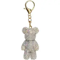 Panduro Sleutelhanger rhinestone beer - 7 cm