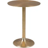 Bold Monkey Hypnotising Round bijzettafel goud