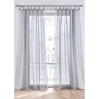 Bonprix Gordijn van lichte voile (2 stuks) maat h/b: 225/150 cm