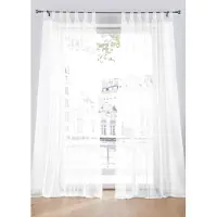 Bonprix Gordijn van lichte voile (2 stuks) h/b: 265/150 cm