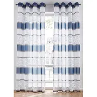 Bonprix Transparant gordijn van lichte voile (1 stuk) maat h/b: 175/144 cm